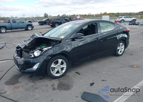 2016 Hyundai Elantra Value Edition z USA, uszkodzony, nr VIN KMHDH4AEXGU601653